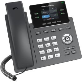 Grandstream GRP-2612P Teléfono IP Entry Business con PoE Negro para Empresas