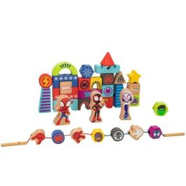 Juego de construccion de madera spidey amazing friends & friends con 50 piezas Precio: 19.49999942. SKU: B15MRK4L9C