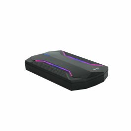 TooQ TQE-2599RGB Caja Externa Gaming para Disco Duro 2.5" USB 3.1 Gen 1 SATA I/II/III UASP 2TB Sin Tornillos RGB Negra