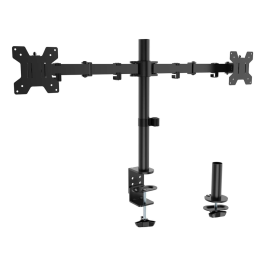 Soporte de Mesa para 2 Monitores Aisens DT32TSR-279/ Giratorio/ Inclinable/ hasta 10kg Precio: 27.50000033. SKU: B1ARC8VGRM