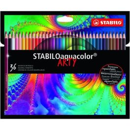 Lapices Acuarelables Stabilo Aquacolor Arty Line Estuche Carton De 36 6 unidades Precio: 97.68999977. SKU: S7808506