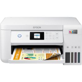 Epson ET-2856 Impresora Multifunción EcoTank Wi-Fi A4 Dúplex Automático Color Blanco Precio: 331.58999962. SKU: B16XWS25JK