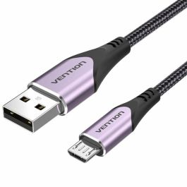Cable USB 2.0 Vention COAVH/ USB Macho - MicroUSB Macho/ Hasta 60W/ 480Mbps/ 2m/ Purpura Precio: 5.50000055. SKU: B16FRAAKDQ
