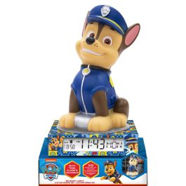 Kids Licensing Pw19972 Lámpara 3D Despertador Chase Paw Patrol con Fecha y Hora. Ideal para mesitas de noche, +3 años. Kids Licensing Pw19972 Lámpara 3D Despertador Chase Paw Patrol con Fecha y Hora. Ideal para mesitas de noche, +3 años.