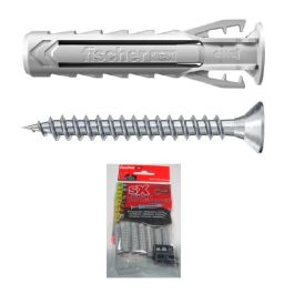 Fischer Bolsa de Tacos de Fijación SX con Tornillo, Medida 5-25 Precio: 4.79000038. SKU: B1A9CQ7MS2