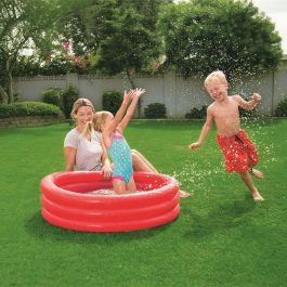 Bestway Piscina Hinchable Infantil 3 Aros Eco Color Surtido 102x25 cm +2 Años Jardin 51024