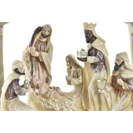 DKD Home Decor Nacimiento Navideño Tradicional de Resina Beige Multicolor Largo 5 x Alto 15 x Ancho 21 cm DKD Home Decor Nacimiento Navideño Tradicional de Resina Beige Multicolor Largo 5 x Alto 15 x Ancho 21 cm