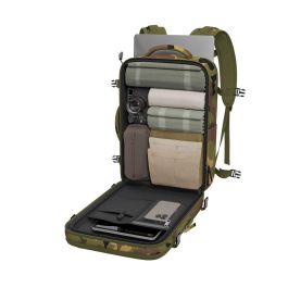 Numada Mochila B40 Explorer Backpack 20L 40x25x20 cm Estampado Camuflaje Carga USB Resistente