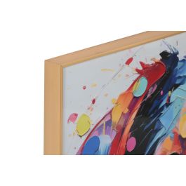 Cuadro Moderno DKD Home Decor Multicolor Dorado 3.5 x 80 x 80 cm (2 Unidades)