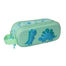 Bolso Escolar Portatodo Safta Doble 3D Mochilas 3D Safta Dino 80x210x60 mm