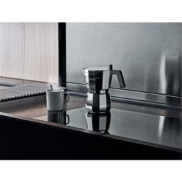 Alessi DC06/9 FM Cafetera Moka 9 Tazas, Diseñada por David Chipperfield