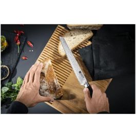 Zwilling 30576-231-0. Cuchillo de Pan TANREI de Acero, Hoja de 23 cm, para Cocina y Hostelería