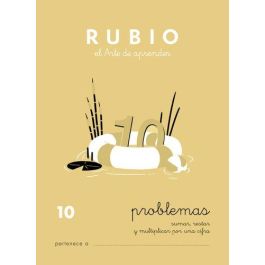 Rubio Cuaderno de problemas n.º 10 para el desarrollo intelectual del alumno, complementa y potencia las enseñanzas, Certificado FSC Precio: 11.49999968. SKU: B1FT76YNY3