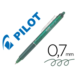 Pilot Boligrafo Frixion Clicker Borrable 0.7 mm Verde Claro