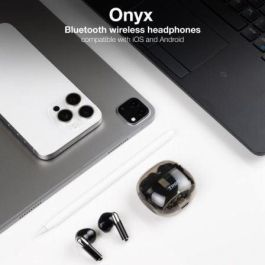 TooQ TQBWH-0054B Auriculares Inalámbricos Bluetooth Onyx con Estuche de Carga, Micrófono, Cancelación Ruido ENC, Autonomía hasta 18h, Negros TooQ TQBWH-0054B Auriculares Inalámbricos Bluetooth Onyx con Estuche de Carga, Micrófono, Cancelación Ruido ENC, Autonomía hasta 18h, Negros