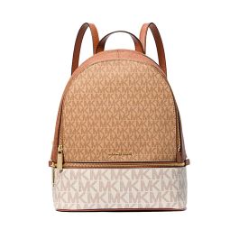 Mochila Casual Michael Kors 35S5GRAB6V-CAMEL-MULTI Marrón 27 x 26 x 14 cm Precio: 168.49999958. SKU: B1HK6TE425