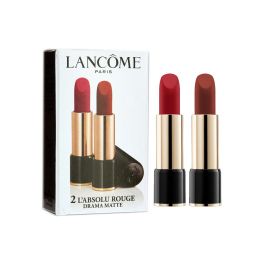 Set Duo, Lancome, L'Absolu Rouge, Mate, Lápiz labial cremoso, 290, Drama, 2 pzs, 3.4 g Precio: 79.49999959. SKU: B1FVGMYBBL