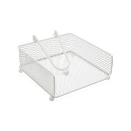 Servilletero Versa Blanco Acero Hierro 17,5 X 9 X 18 CM Precio: 7.49999987. SKU: B15CKV4GTF