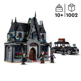 LEGO 76786 Wednesday Morticia's Mansion - Set de Construcción de Minipersonajes para Niños y Adultos (+10 años)