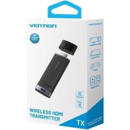 Vention ADCB0-TX Transmisor de vídeo inalámbrico HDMI Full HD 40m Baja Latencia Multipunto Negro (Solo TX)