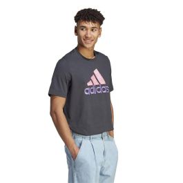 Camiseta de Manga Corta Hombre Adidas Negro
