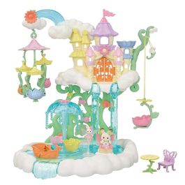 Sylvanian Families 5815 Castillo De Las Hadas - Parque de atracciones con disfraz de hada y conejo bebé de chocolate
