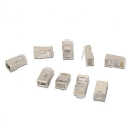 AISENS - CONECTOR RJ45 8 HILOS FTP CAT.6 AWG24 (10 UDS)