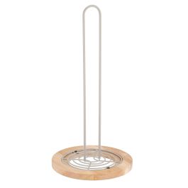 Inde - Portarrollos Cocina Lua Quttin, Organizador de Cocina en Acero, 15 x 15 x 31 cm (24 Unidades)