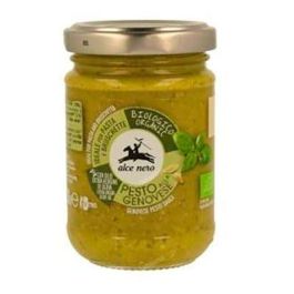 Alce Nero Pesto Genovés de Albahaca con Piñones y Queso Parmesano Bio 130g Precio: 5.5. SKU: B147P4S3S3