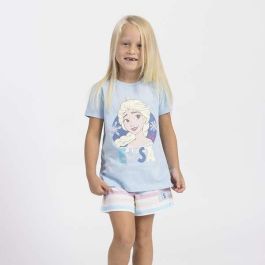 Pijama corto single jersey frozen 4 años