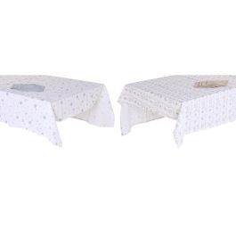 Mantel y servilletas DKD Home Decor 150 x 150 x 0,5 cm Azul Marrón Blanco (2 Unidades) Precio: 23.89000042. SKU: S3044645
