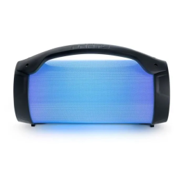 Bigben Interactive PARTYBTPRO Altavoz Bluetooth USB SD AUX IN 38 CM + Micrófono Inalámbrico Efectos de Luz Batería Recargable 75W