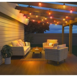 Wiz WIZ8719514554450 Guirnalda 15m para Exterior Conectada