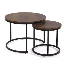 Set 2 Mesas Auxiliares Versa 60X45CM Precio: 65.79000021. SKU: B1AREZPWV3