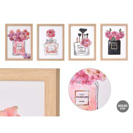 Cuadro Lienzo Marco Natural Perfume Surtidos 30x40 cm - Giftdecor (8 Unidades) Precio: 74.50000008. SKU: B15W6W7NRC