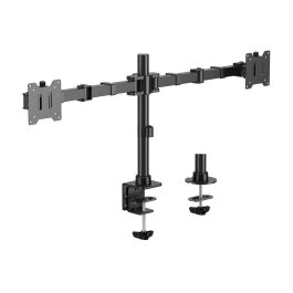 AISENS - SOPORTE DE MESA ECO GIRATORIO E INCLINABLE PARA MONITOR/TV 20KG (3 PIVOTES, 2 BRAZOS) DE 17-35, NEGRO Precio: 42.89999945. SKU: B1EVEP2S2K