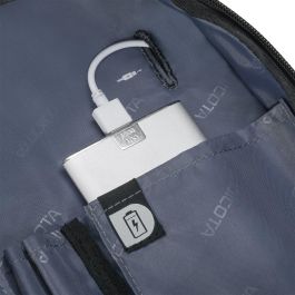 Dicota SELECT Mochila Eco para Portátil 17.3" Unisex Negro Resistente al Agua con Compartimento para Tablet