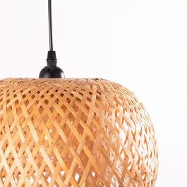 Lámpara Colgante Antony de Ratán Natural SKD-P-2046 | Diseño Elegante Sostenible para Comedor, Dormitorio, Cocina y Oficina