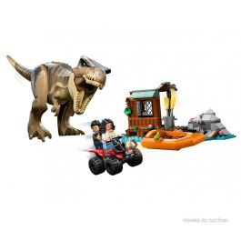 LEGO 76975 Jurassic World Flucht vor dem T.Rex - Set de Construcción