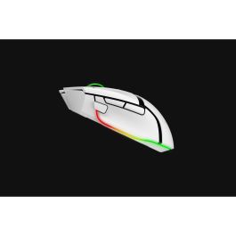 Razer Basilisk V3 Pro Ratón Gaming Inalámbrico Blanco, Óptico, Bluetooth/USB-C, 30000 DPI, 11 Botones Programables