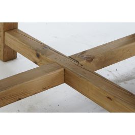 Mesa de Comedor DKD Home Decor Natural Pino 120 x 120 x 76 cm