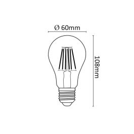 Bombilla LED Asalite E27 6W 660Lm 2700K IP20 [ASAL-0118 Bombilla LED Asalite E27 6W 660Lm 2700K IP20 [ASAL-0118