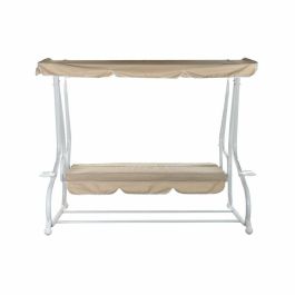 Banco Terraza Y Jardin DKD Home Decor Beige Blanco 120 x 167 x 210 cm