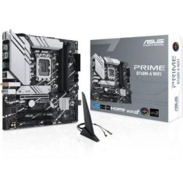Asus 90MB1EL0-M1EAY0 Placa Base PRIME B760M-A WiFi para Intel 12/13 Gen Socket LGA1700 DDR5 Micro ATX Wi-Fi 6 2.5GbE