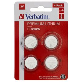 Verbatim Pilas Planas De Litio 3 V - Cr2025 4 Pack