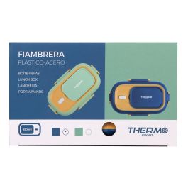 Thermosport Fiambrera Plástico Acero Rectangular 550 ml 22,2 x 13,9 x 8 cm
