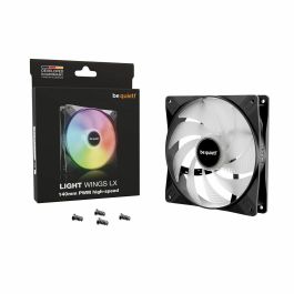 Be Quiet BL129 - Ventilador de Caja Light Wings LX 140mm - PWM de Alta Velocidad