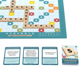 Mattel Games Scrabble Clásico 2 en 1 Juego de Mesa Familiar - MATJGR63