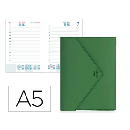 Liderpapel Agenda Psara A5 2026 Día Página Verde Simil Piel Papel 70 gr FSC Precio: 22.627. SKU: B13EXEA8AF