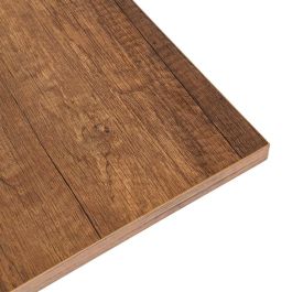 Mesa Extensible Marrón Metal-Madera Pax 90 X 60 X 75 cm